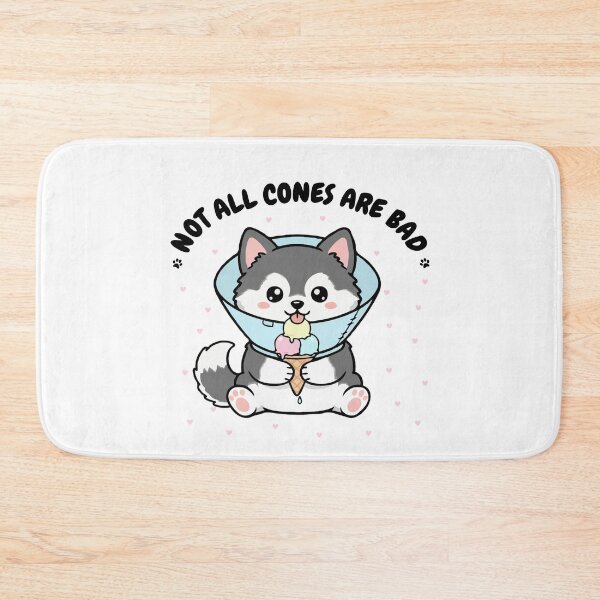 Item preview, Not All Cones Are Bad Alaskan Malamute Dog Cone - Funny Ice Cream designed and sold by The Real Life Symphony.