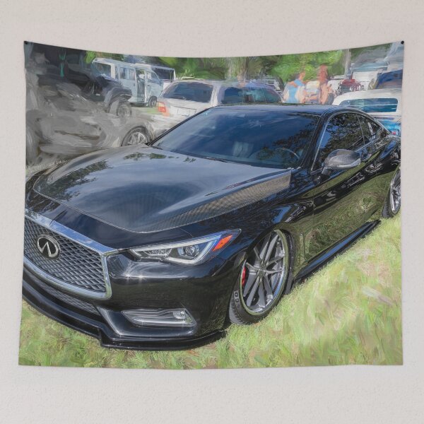 Item preview, 2022 Black Infiniti Q60 3.0T Coupe X101 designed and sold by RichFrancoCars.