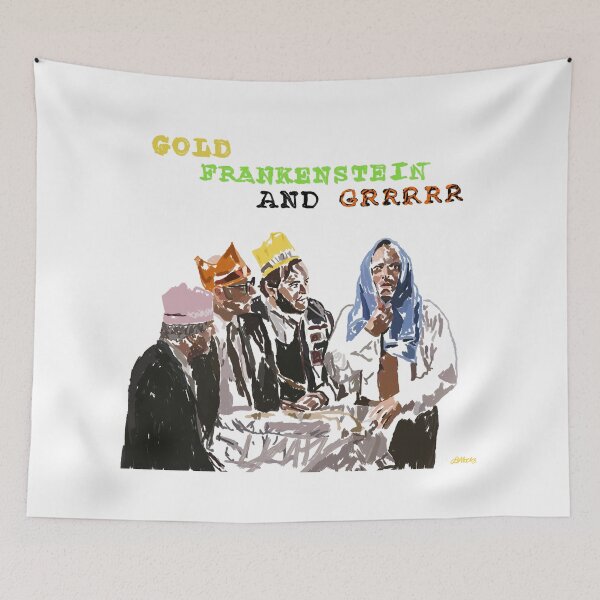 Item preview, Gold, Frankenstein, and GRRRR designed and sold by Kevdigitalart83.