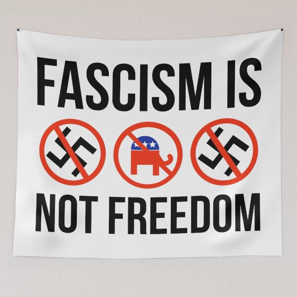 Item preview, Fascism is not freedom  designed and sold by Rachel the Artist .