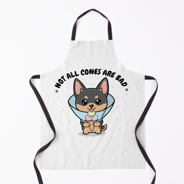 Item preview, Not All Cones Are Bad Australian Kelpie Dog Cone - Funny Ice Cream designed and sold by The Real Life Symphony.