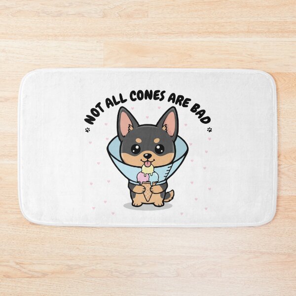Item preview, Not All Cones Are Bad Australian Kelpie Dog Cone - Funny Ice Cream designed and sold by The Real Life Symphony.