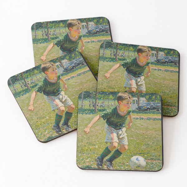 Item preview, Boy playing soccer designed and sold by sid1802.