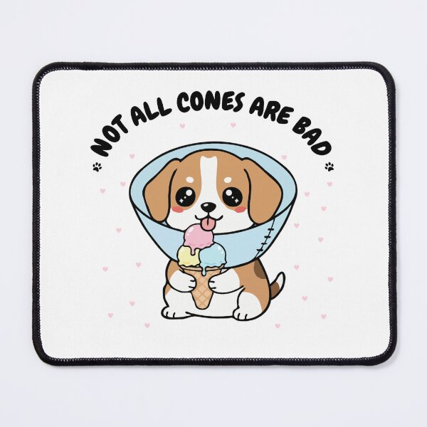 Item preview, Not All Cones Are Bad Beagle Dog Cone - Funny Ice Cream designed and sold by The Real Life Symphony.