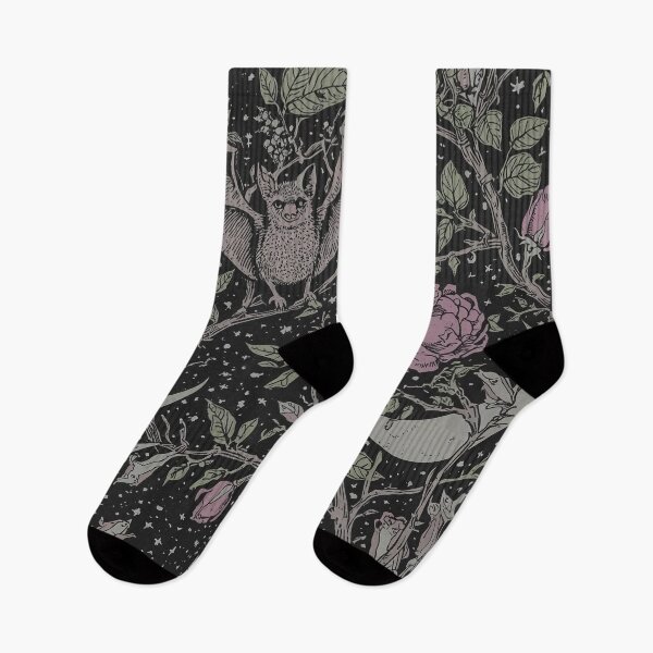 Item preview, Bats & Brambles – Dark Cottagecore Pattern designed and sold by Deezyned.