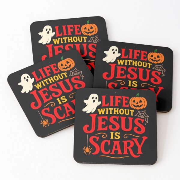 Item preview, Life Without Jesus Is Scary designed and sold by plushism.