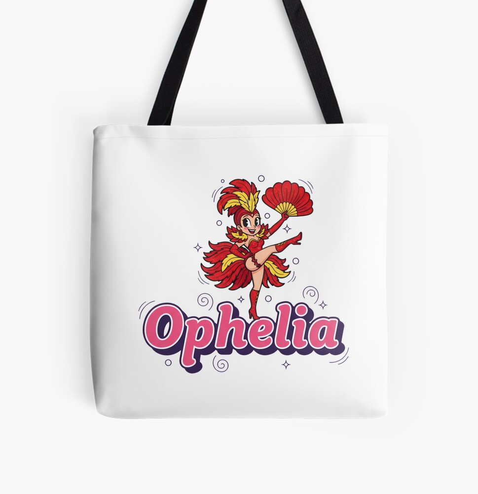Showgirl Ophelia Feather Fan Dancer Tote