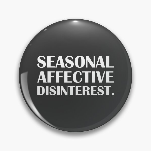 Item preview, Seasonal Affective Disinterest. / Introvert Joke Funny T-Shirt Label designed and sold by introvertvibes.