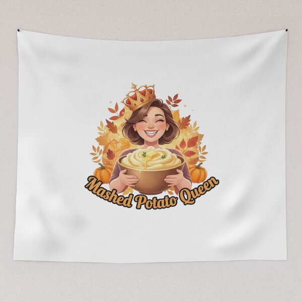 Item preview,   Mashed Potato Queen Funny Thanksgiving Design designed and sold by EchoPrint Co..