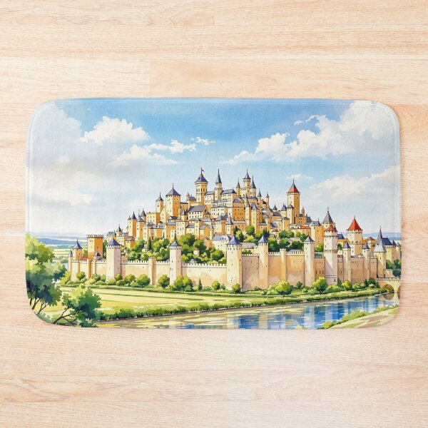 Item preview, Carcassonne - old medieval town (interpretation) designed and sold by jefboutique6150.