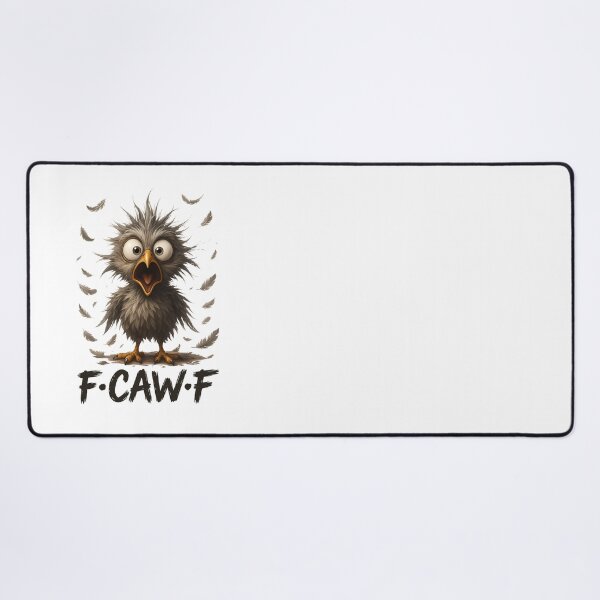 Item preview, F-CAW-F Funny Raven Chick Design designed and sold by CleanDecor.