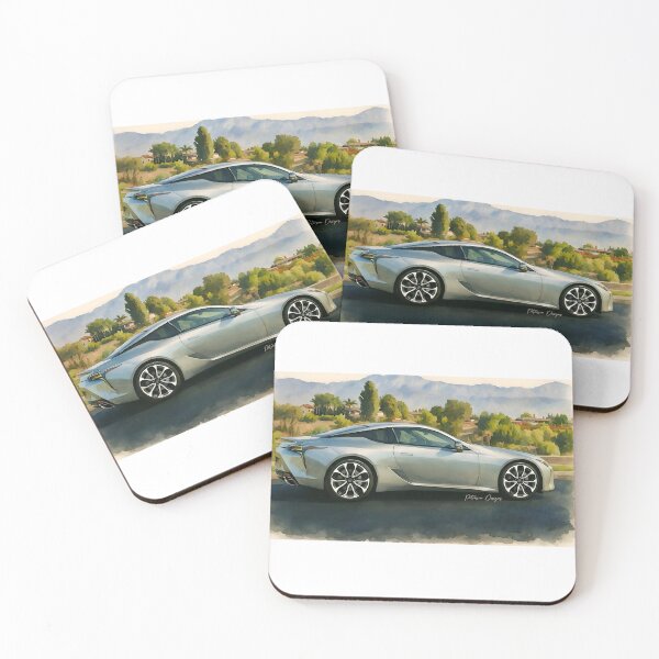 Item preview, Lexus LC500 Fanart (Silver) designed and sold by Peterson Designs.