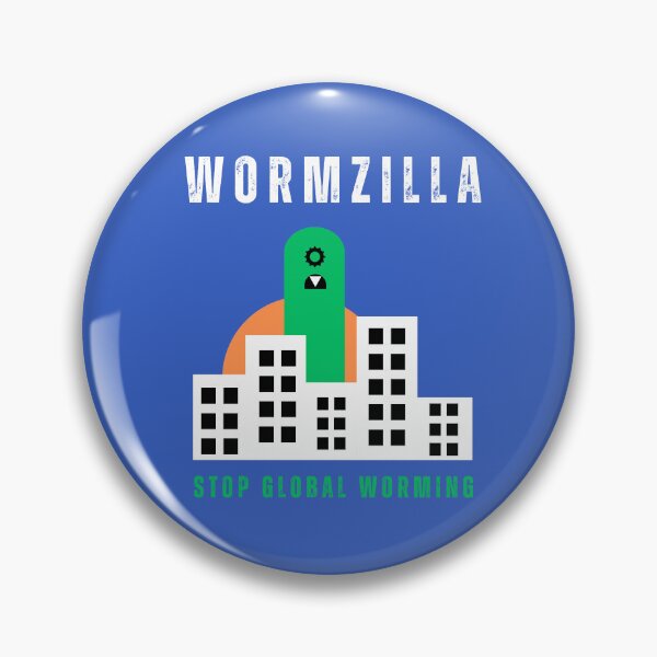 Item preview, Wormzilla designed and sold by Guilty Kick.