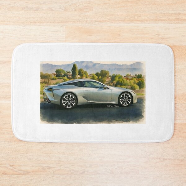 Item preview, Lexus LC500 Fanart (Silver) designed and sold by Peterson Designs.