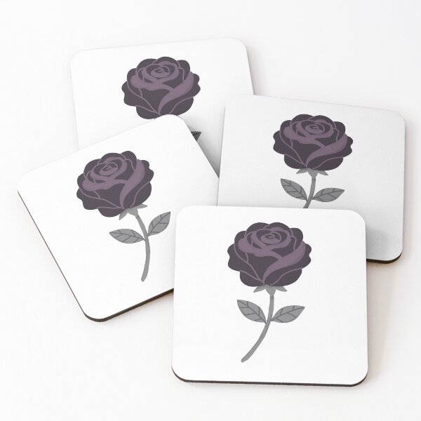 Item preview, Elegant Black Rose | Gothic Dark Aesthetic Floral Design designed and sold by PinFlick.