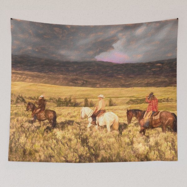 Item preview, Returning To The Stable, Painterly designed and sold by Kay Brewer.