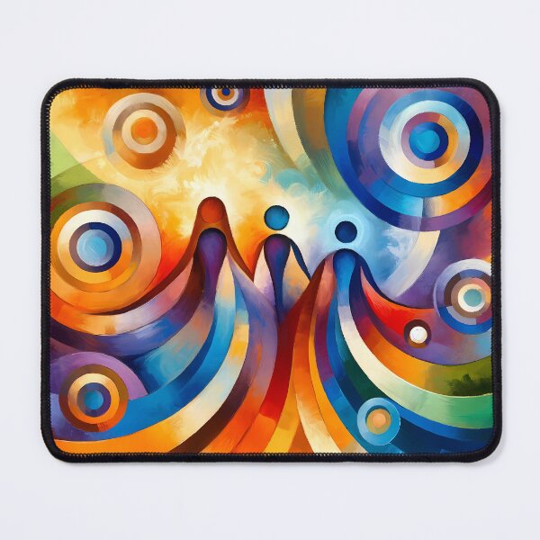 Item preview, Abstract Family Art Painting – Emotional Connection Mother’s Day Gift designed and sold by Cultradesign.