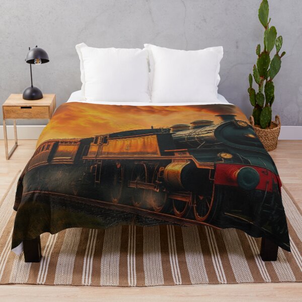 Item preview, Victorian Rail Travel - Steampunk Steam Train designed and sold by NaturePrints.