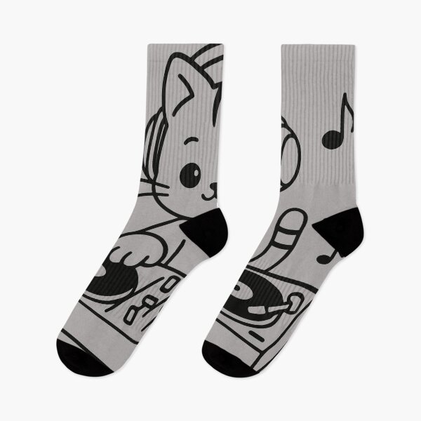 Item preview, Cat DJ designed and sold by Klaerika.
