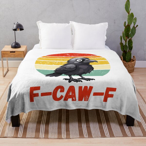 Item preview, F-CAW-F Raven Retro Sunset Design designed and sold by CleanDecor.