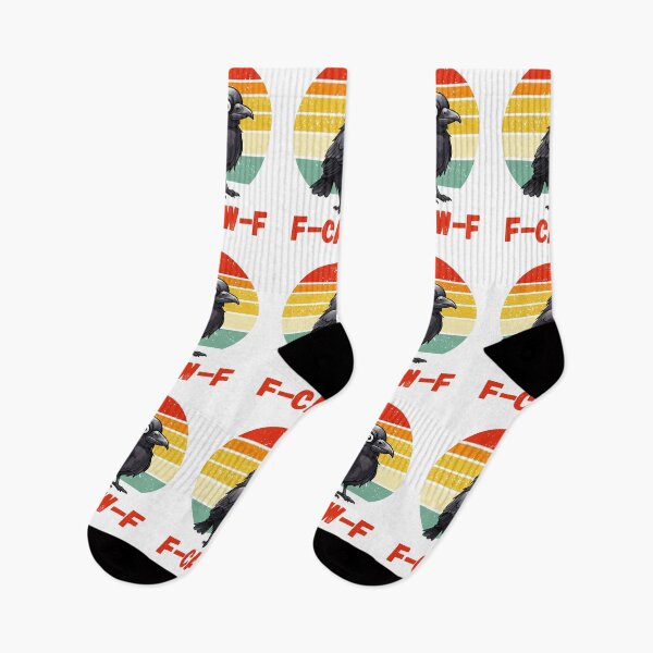 Item preview, F-CAW-F Raven Retro Sunset Design designed and sold by CleanDecor.
