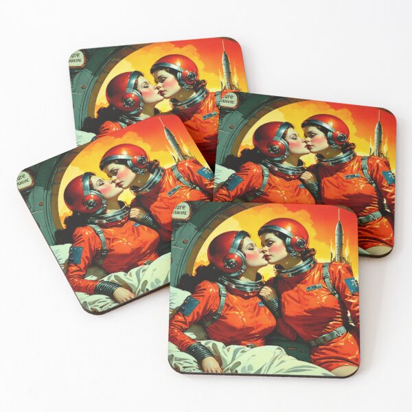 Item preview, The Extraordinary Adventure WLW Sapphic AI Retro designed and sold by NickWhittleArt.