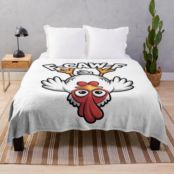 Item preview, F-CAW-F Funny Upside Down Chick Design designed and sold by CleanDecor.