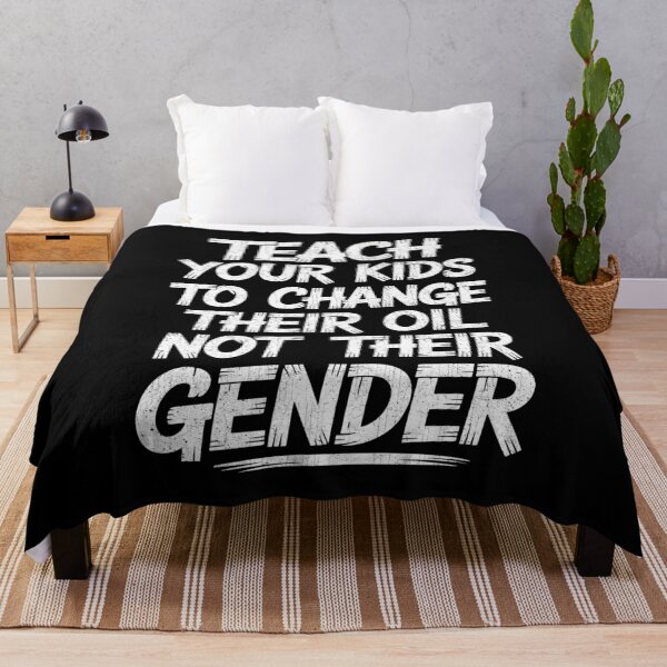 Item preview, Teach Your Kids To Change Their Oil Not Their Gender designed and sold by KarimSoCute.
