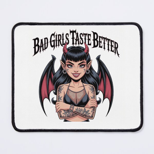 Item preview, BAD GIRLS TASTE BETTER T-SHIRT HALLOWEEN T-SHIRT designed and sold by Monrue66 .