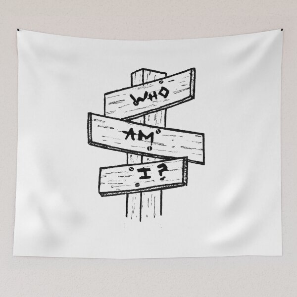 Item preview, Who Am I? Existential Crisis, Signpost designed and sold by Crap Fairy.