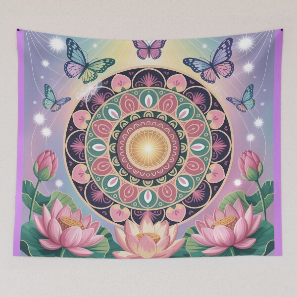 Item preview, А spiritual wedding mandala. designed and sold by Lilashakti ⭐️ ⭐️ ⭐️ ⭐️ ⭐️.