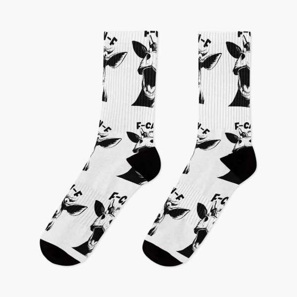 Item preview, F-CAW-F Crazy Cow Funny Design designed and sold by CleanDecor.