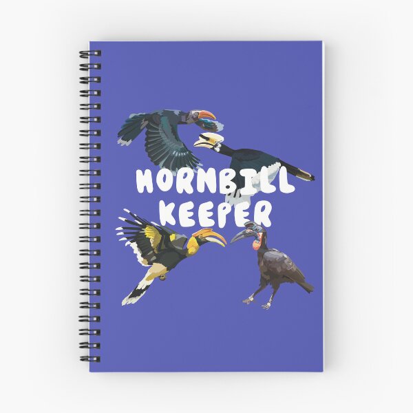 Item preview, H is for Hornbill Keeper, Hornbill Keeper Collection | Zookeeper & Bird Lover Designs designed and sold by PrettylittlepastelUk.