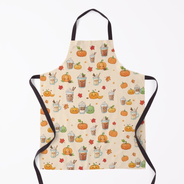 Item preview, Kawaii Pumpkin Spice Pattern | Cute Autumn Coffee Fall Aesthetic Design designed and sold by GrybDesigns.