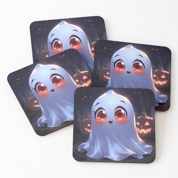 Item preview, Cute Haloween ghost with background designed and sold by Filala.