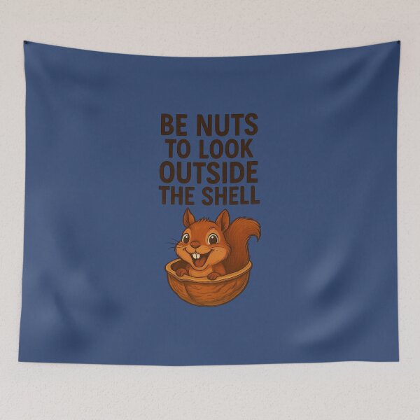 Item preview, Be nuts to look outside the shell designed and sold by Farbenmieze.