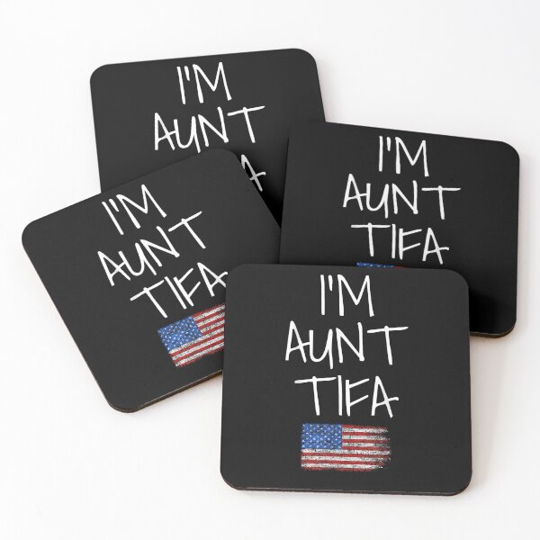 Item preview, I Am Aunt Tifa Funny Parody Political - Antifa (anti-fascist) designed and sold by FerminVigo.