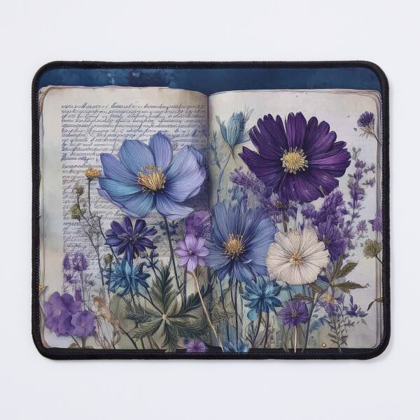 Item preview, Vintage Wild Flower Journal Collection: Purple Twilight designed and sold by J Marielle Designs.