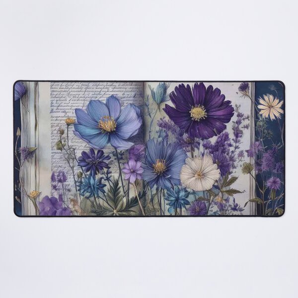 Item preview, Vintage Wild Flower Journal Collection: Purple Twilight designed and sold by J Marielle Designs.