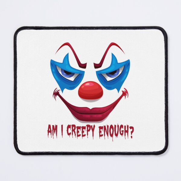 Item preview, Am I Creepy Enough Clown Makeup Design designed and sold by CleanDecor.