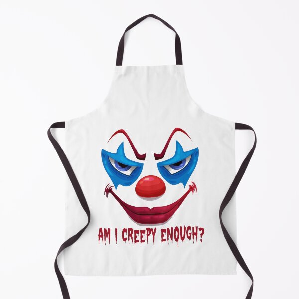 Item preview, Am I Creepy Enough Clown Makeup Design designed and sold by CleanDecor.