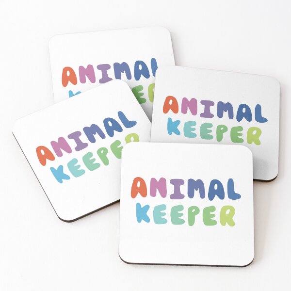 Item preview, A is for Animal Keeper,Animal Keeper: Guardians of Wildlife and Domestic Animals designed and sold by PrettylittlepastelUk.