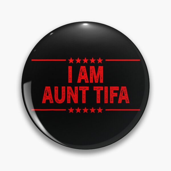 Item preview, I Am Aunt Tifa Funny Parody Political - Antifa (anti-fascist)  designed and sold by FerminVigo.