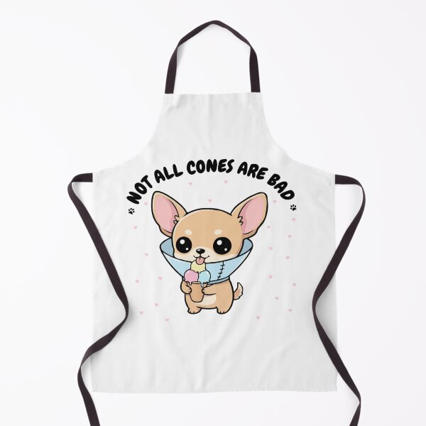 Item preview, Not All Cones Are Bad Chihuahua Dog Cone - Funny Ice Cream designed and sold by The Real Life Symphony.