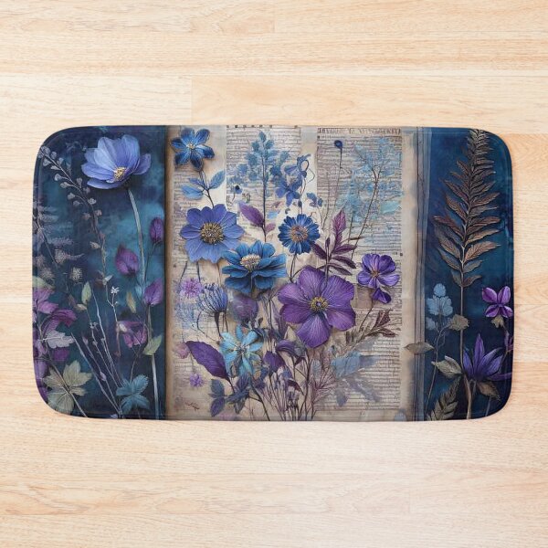 Item preview, Vintage Wild Flower Journal Collection: Blue Dawn designed and sold by J Marielle Designs.