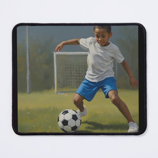 Item preview, Boy playing soccer designed and sold by sid1802.