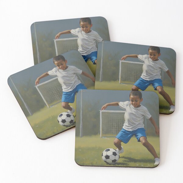 Item preview, Boy playing soccer designed and sold by sid1802.
