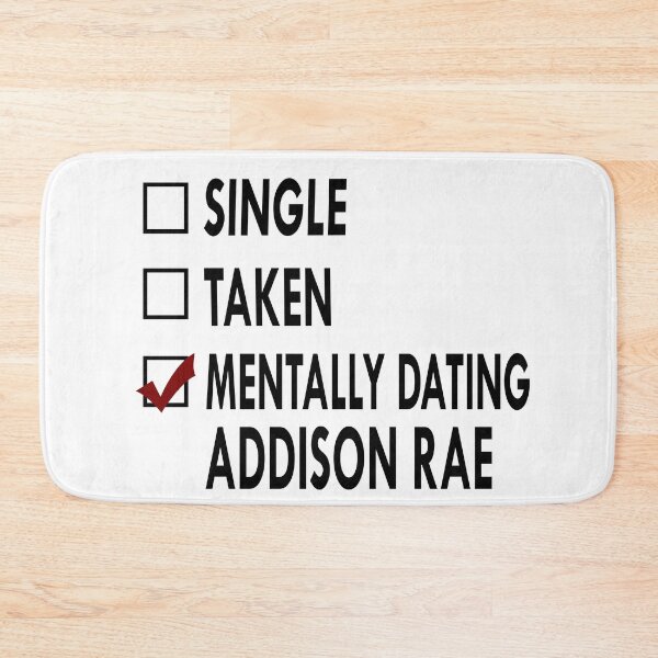 Item preview, Dating Addison Rae Black White designed and sold by Sasya.