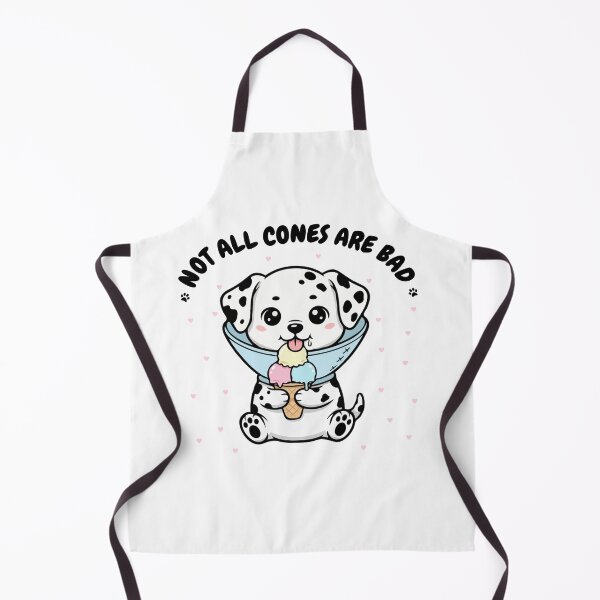Item preview, Not All Cones Are Bad Dalmatian Dog Cone - Funny Ice Cream designed and sold by The Real Life Symphony.