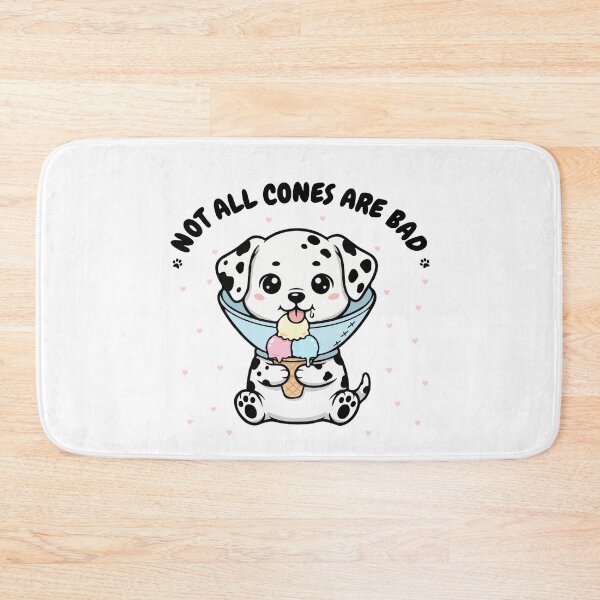 Item preview, Not All Cones Are Bad Dalmatian Dog Cone - Funny Ice Cream designed and sold by The Real Life Symphony.